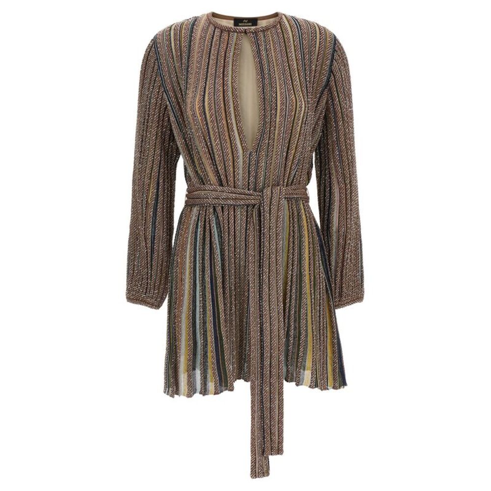Missoni Women V-Neck And Belt Dress